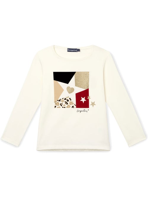 Maglietta conguitos estampado estrella - Kiabi Maglietta conguitos estampado estrella - Kiabi
