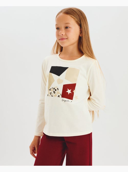 Maglietta conguitos estampado estrella - Kiabi Maglietta conguitos estampado estrella - Kiabi