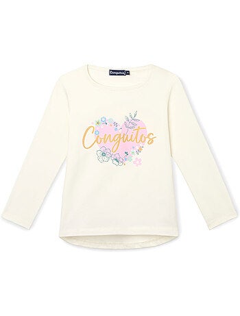 Maglietta conguitos estampado frontal camiseta