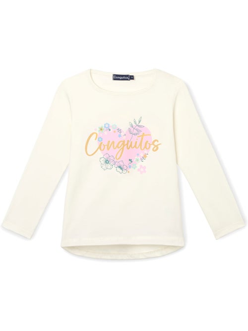 Maglietta conguitos estampado frontal camiseta - Kiabi Maglietta conguitos estampado frontal camiseta - Kiabi