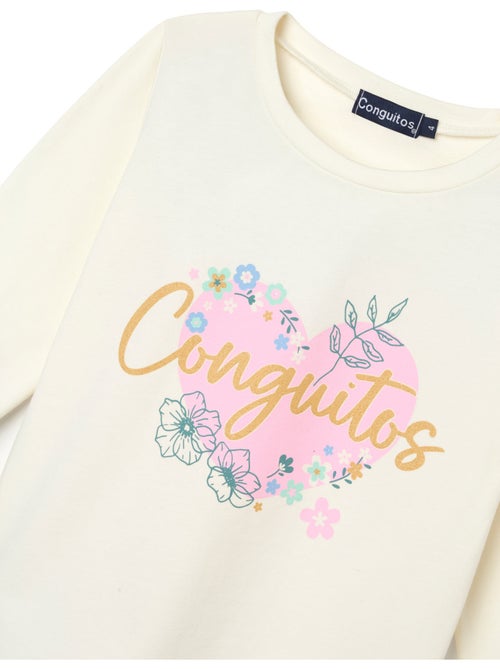 Maglietta conguitos estampado frontal camiseta - Kiabi Maglietta conguitos estampado frontal camiseta - Kiabi