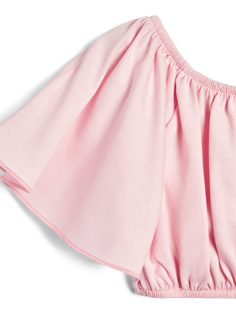 Maglietta conguitos top shoulder camiseta Rosa - Kiabi
