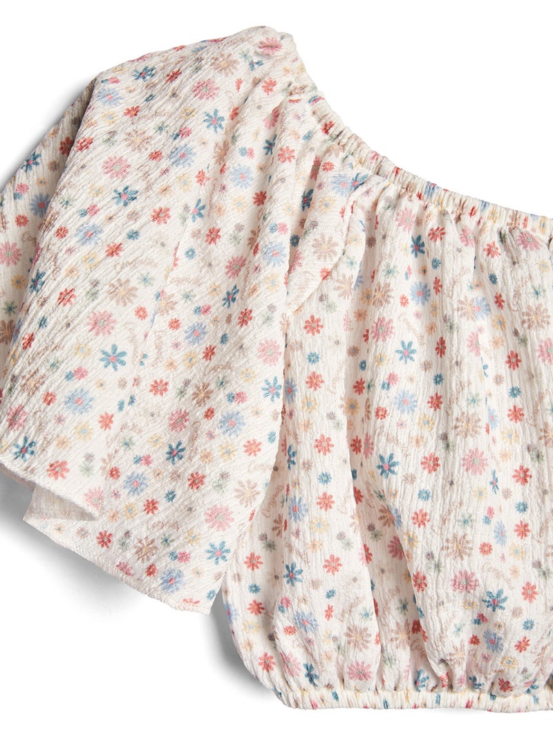 Maglietta conguitos top shoulder Multicolore - Kiabi