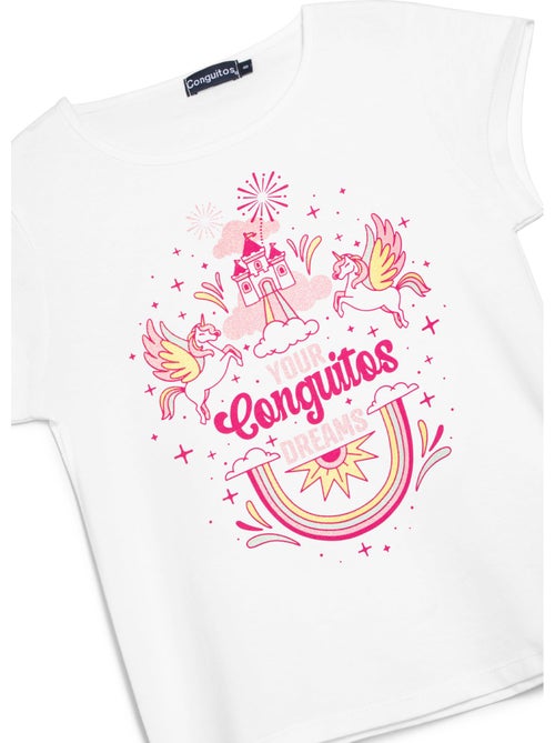 Maglietta conguitos unicornio - Kiabi Maglietta conguitos unicornio - Kiabi