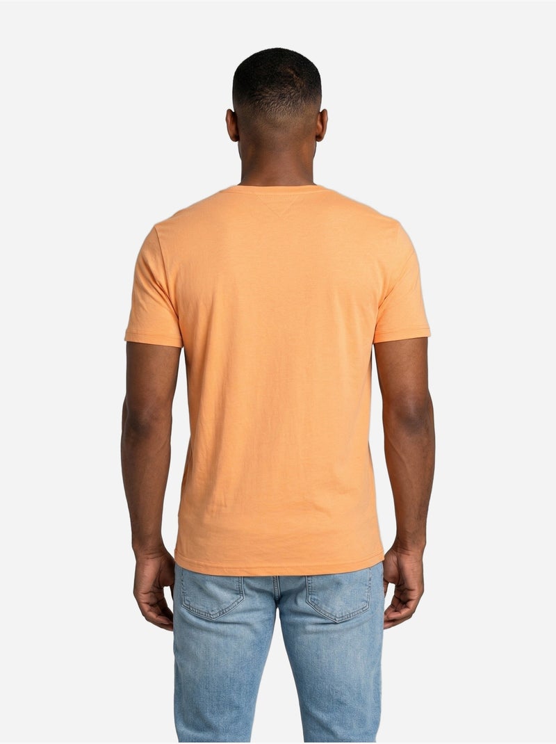 Maglietta Conicità sottile - Tommy jeans Arancione chiaro - Kiabi