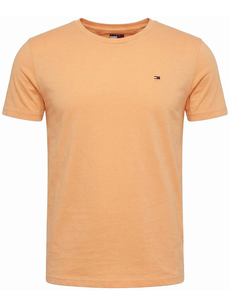 Maglietta Conicità sottile - Tommy jeans Arancione chiaro - Kiabi