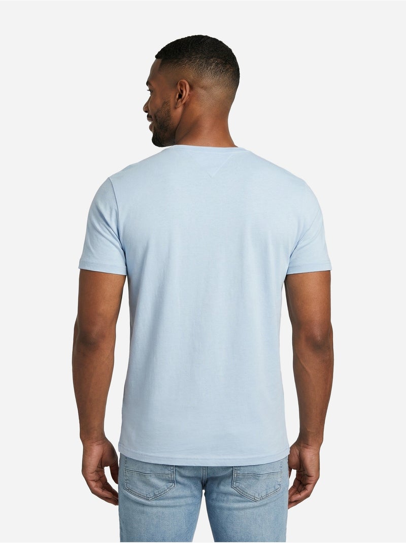 Maglietta Conicità sottile - Tommy jeans Blu cielo - Kiabi