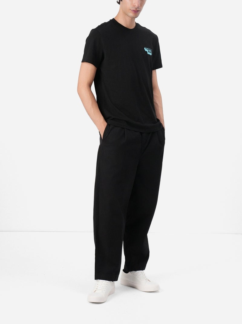 Maglietta Conicità sottile - Tommy jeans Nero - Kiabi