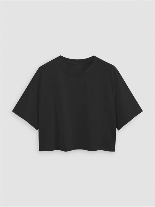 Maglietta corta con scollo a giro basic hiccup - Kiabi Maglietta corta con scollo a giro basic hiccup - Kiabi