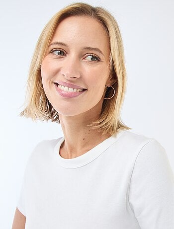 Maglietta crop top basic