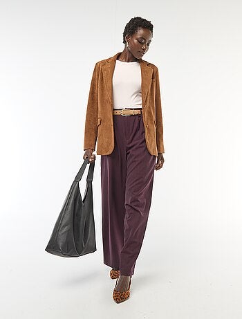 Maglietta crop top basic