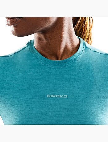 Maglietta da allenamento a maniche corte da donna fitness donna euphoria