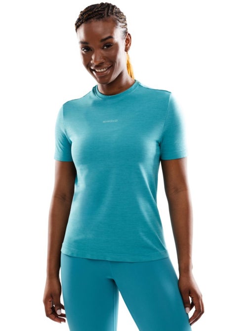 Maglietta da allenamento a maniche corte da donna fitness donna euphoria - Kiabi Maglietta da allenamento a maniche corte da donna fitness donna euphoria - Kiabi