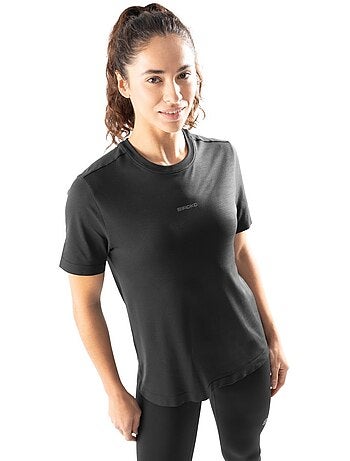 Maglietta da allenamento a maniche corte da donna fitness donna plan