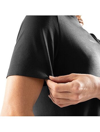 Maglietta da allenamento a maniche corte da donna fitness donna plan