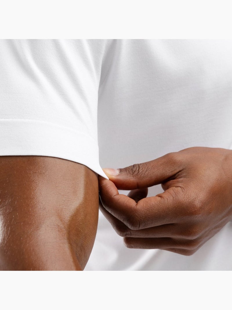 Maglietta da allenamento a maniche corte da uomo fitness uomo salt Bianco - Kiabi