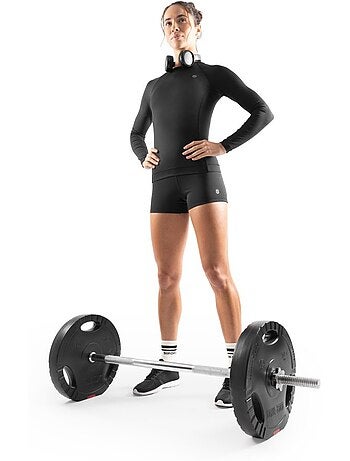Maglietta da allenamento a maniche lunghe da donna fitness donna sleek