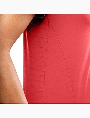 Maglietta da corsa a maniche corte da donna fitness donna singapore coral
