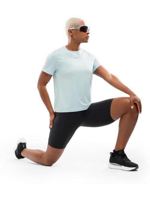 Maglietta da corsa a maniche corte da donna fitness donna singapore mint - Kiabi
