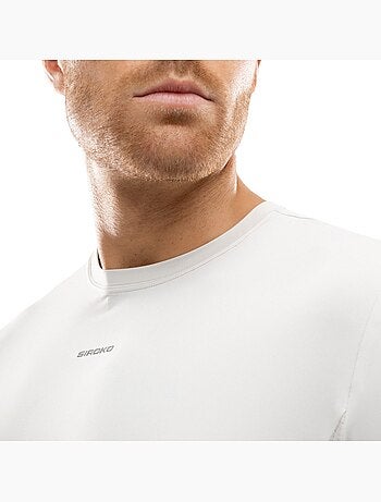 Maglietta da corsa a maniche corte da uomo fitness uomo gate gray
