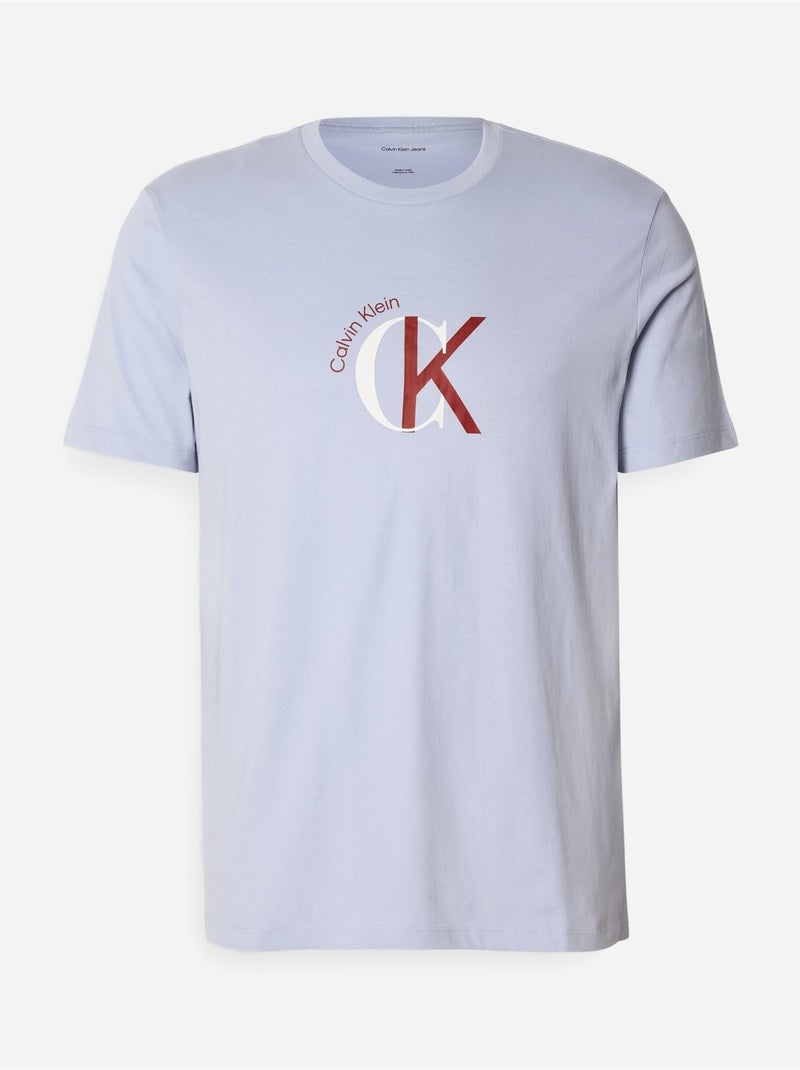 Maglietta da infilare - Calvin Klein Blu chiaro - Kiabi