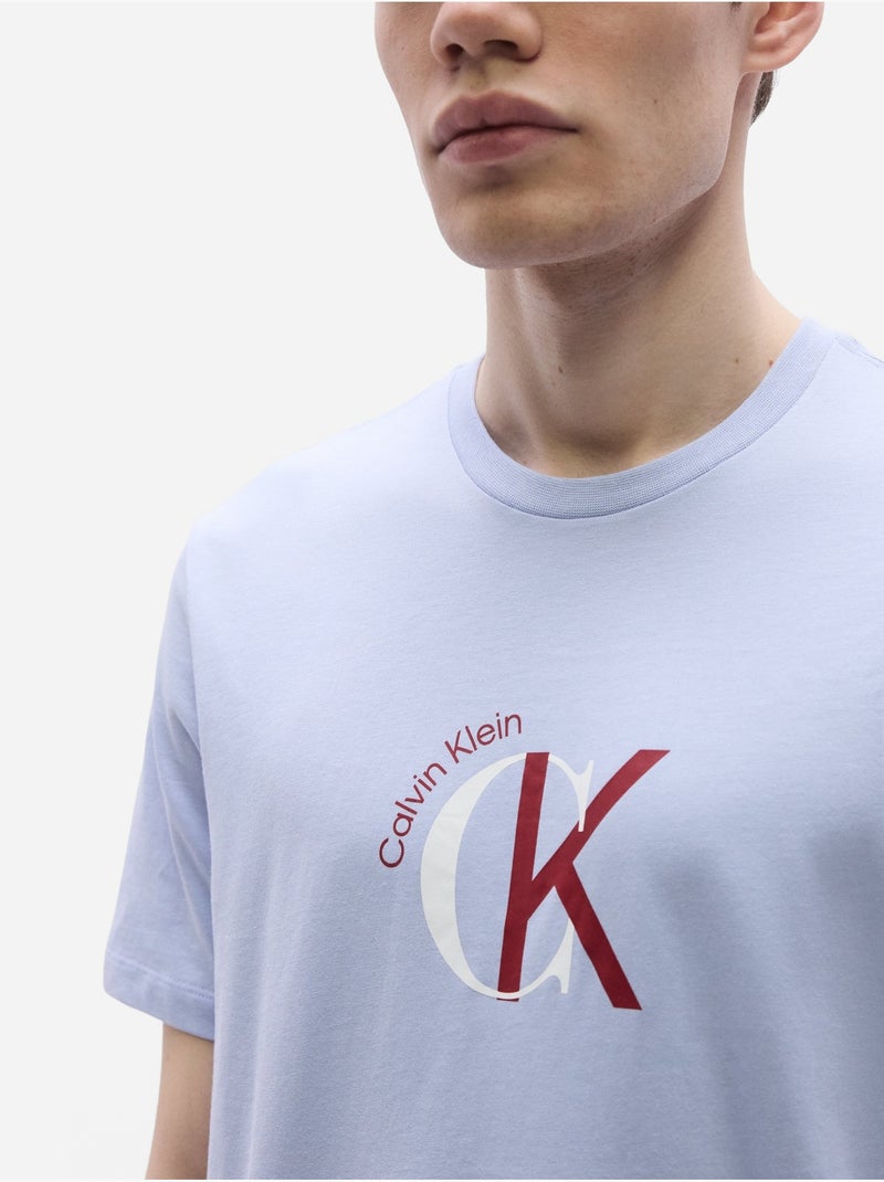 Maglietta da infilare - Calvin Klein Blu chiaro - Kiabi