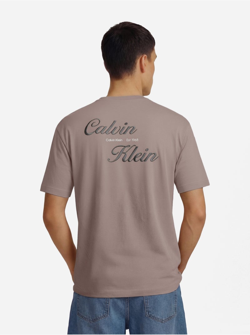 Maglietta da infilare - Calvin Klein Tortora - Kiabi