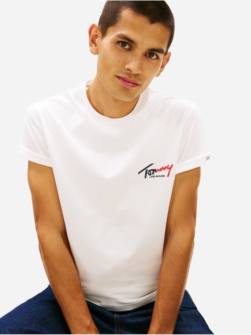 Maglietta da infilare - Tommy jeans Ecru - Kiabi