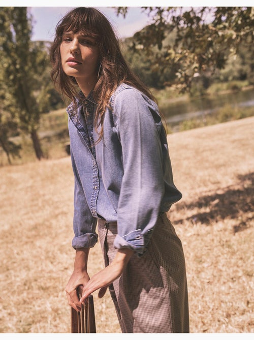 Maglietta di jeans, mo fashion - Kiabi Maglietta di jeans, mo fashion - Kiabi