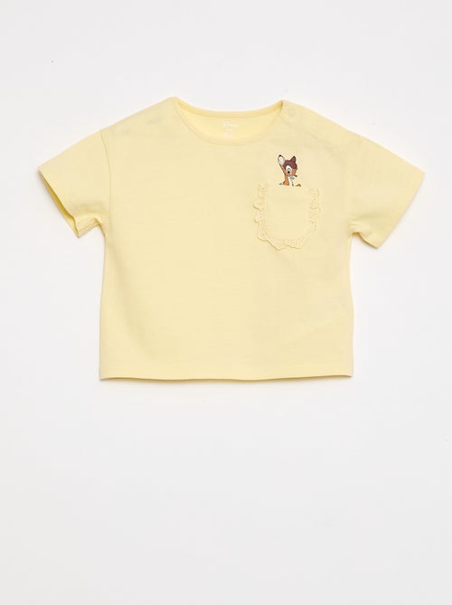 Maglietta 'Disney' a maniche corte con tasca a balze - Kiabi