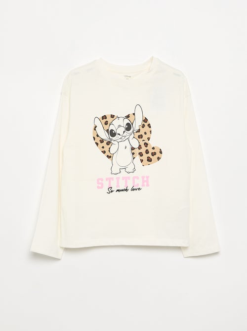 Maglietta \'Disney\' \'Stitch\' a maniche lunghe - Kiabi