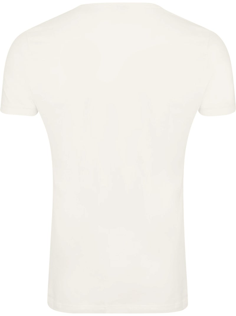 Maglietta distintivo uomo - nasa Bianco Beige - Kiabi