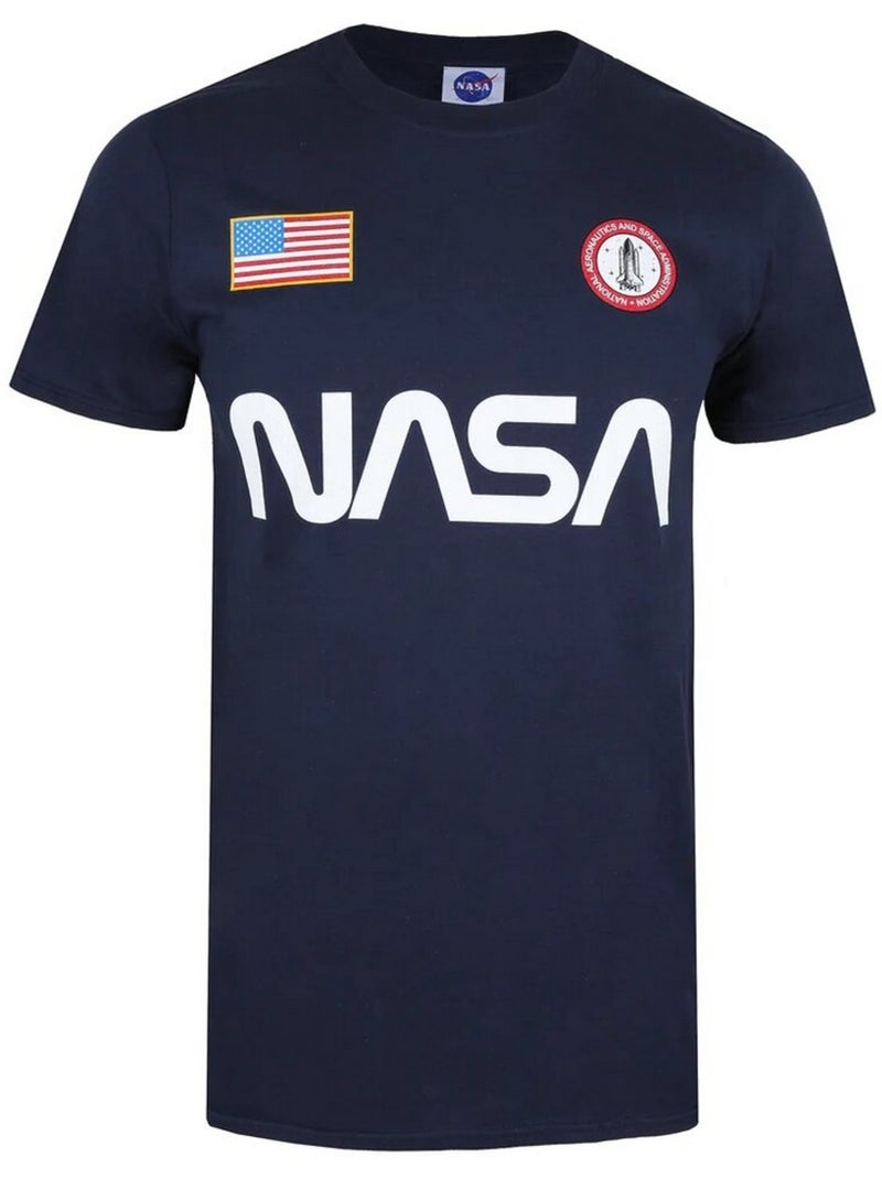Maglietta distintivo uomo - nasa Blu marino - Kiabi