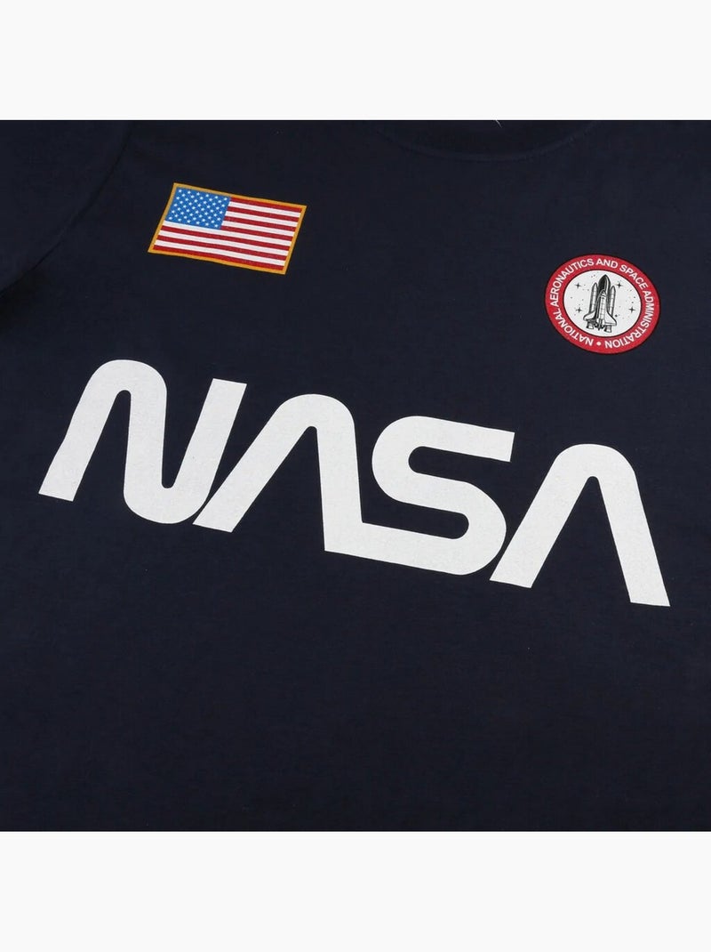 Maglietta distintivo uomo - nasa Blu marino - Kiabi