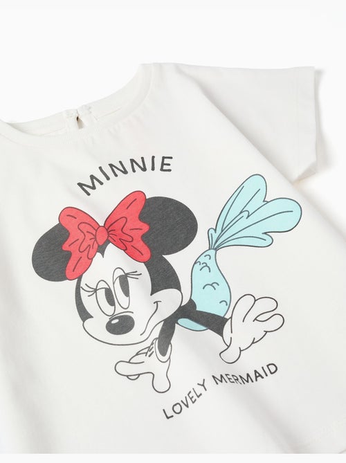 Maglietta e pantaloncini in cotone con stampa Minnie - Kiabi