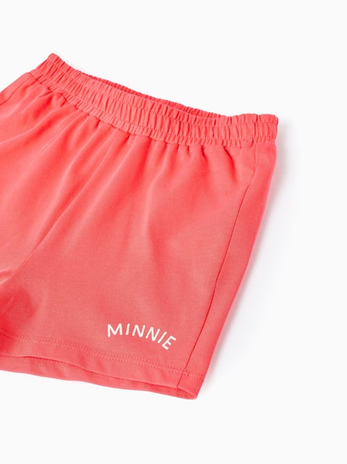 Maglietta e pantaloncini in cotone con stampa Minnie - Kiabi