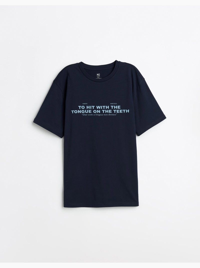 Maglietta 'entusiasmo nativo', mo fashion Blu - Kiabi