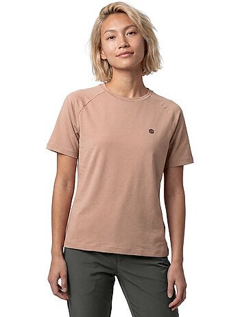 Maglietta escursionismo maniche corte donna donna ordesa-w