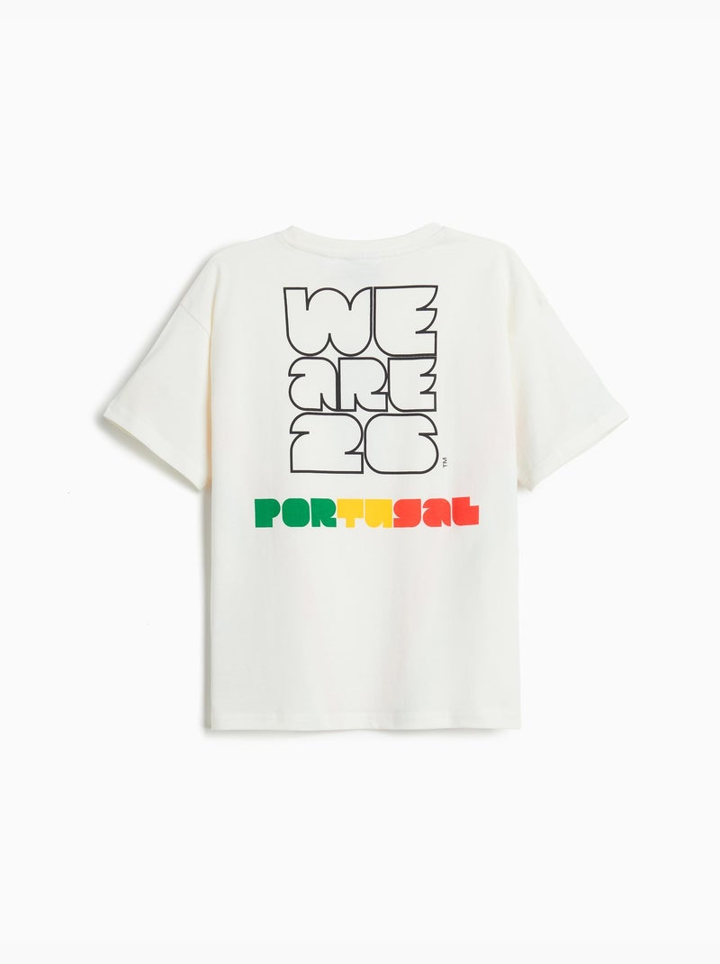 Maglietta 'FIFA', MO Fashion Ecru - Kiabi