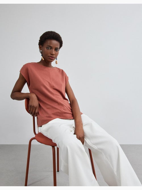 Maglietta fluida, mo fashion - Kiabi
