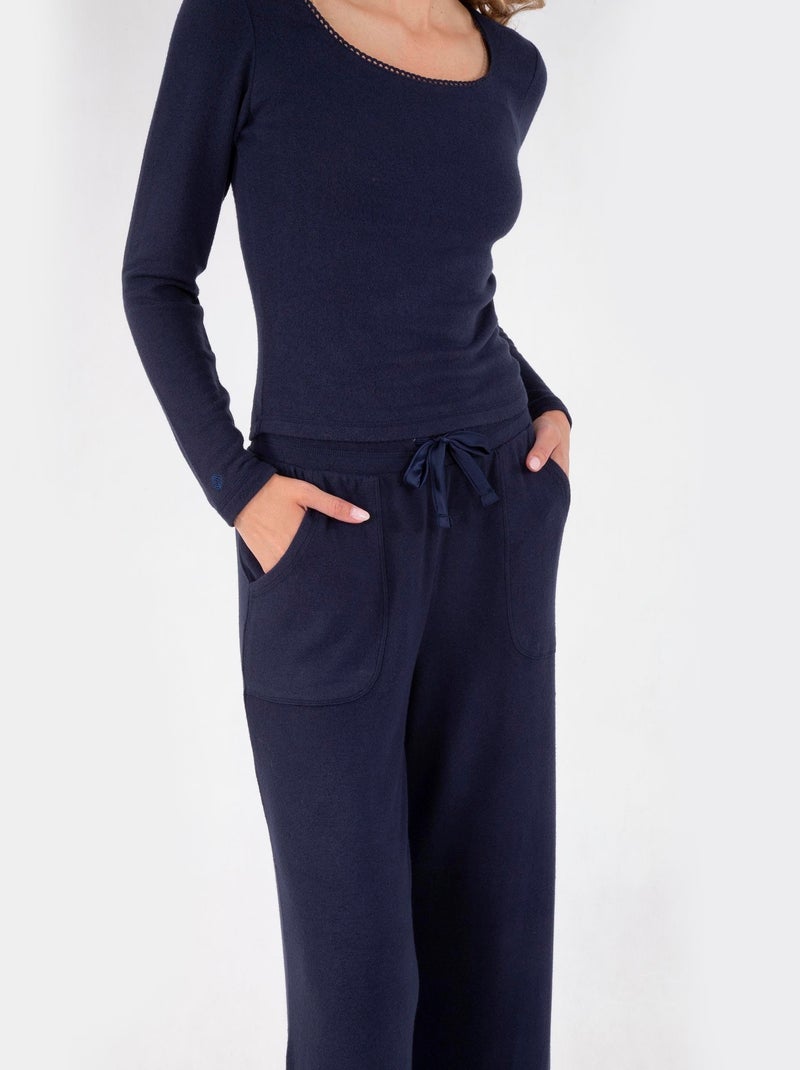 Maglietta homewear donna Isotoner Blu marino - Kiabi