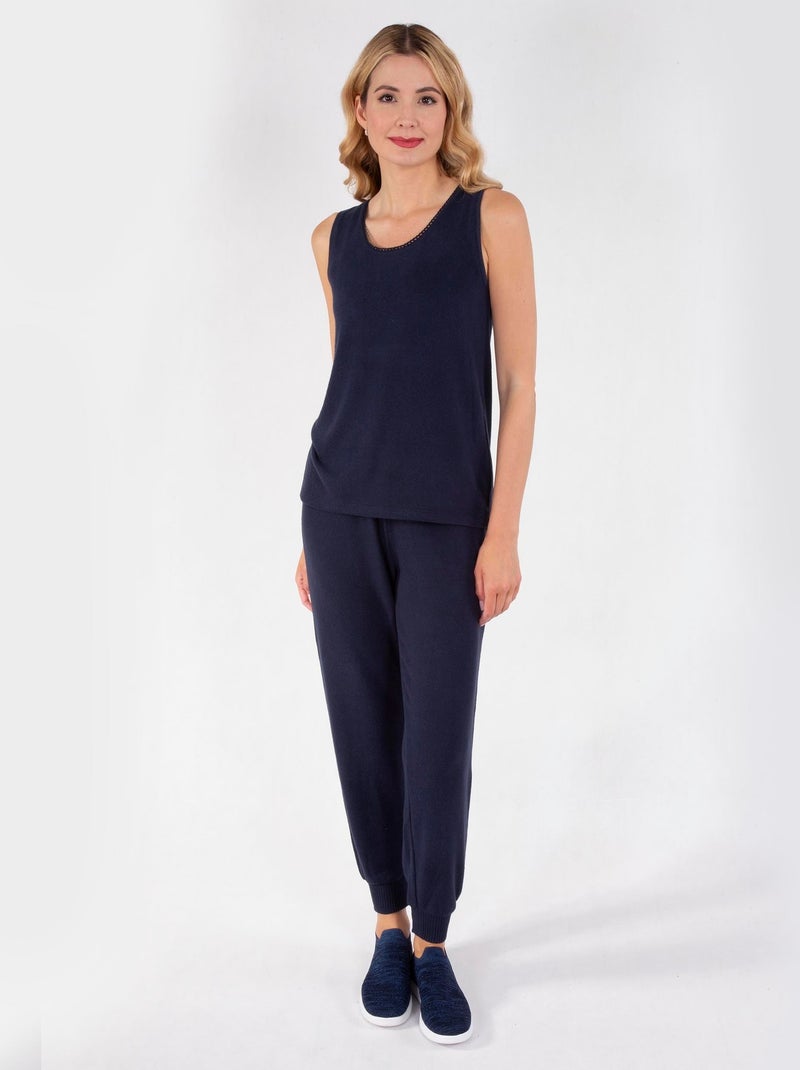 Maglietta homewear donna Isotoner Blu marino - Kiabi