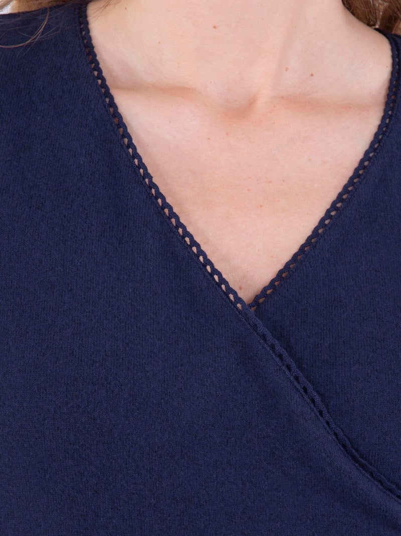 Maglietta homewear donna Isotoner Blu marino - Kiabi