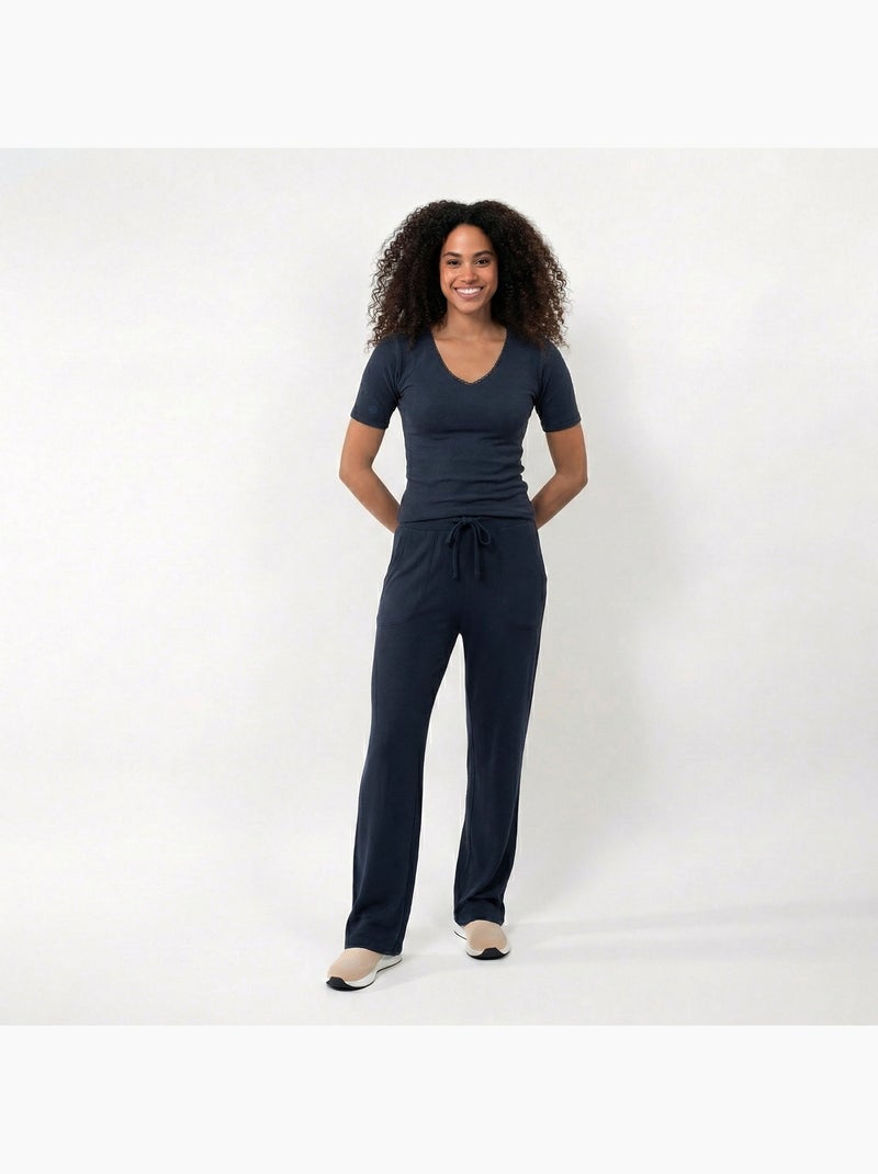Maglietta homewear donna Isotoner Blu marino - Kiabi