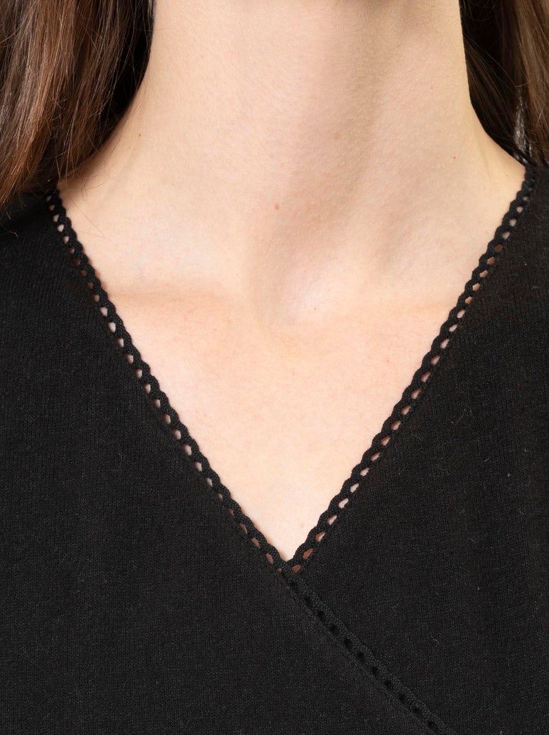 Maglietta homewear donna Isotoner Nero - Kiabi