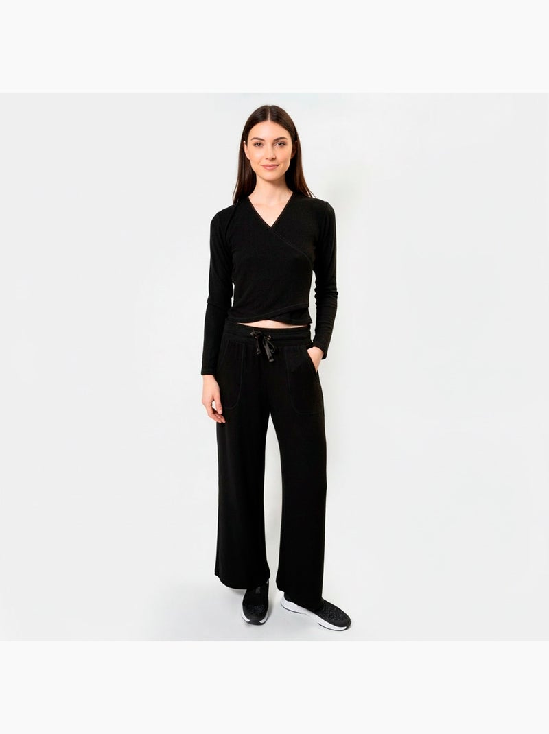Maglietta homewear donna Isotoner Nero - Kiabi