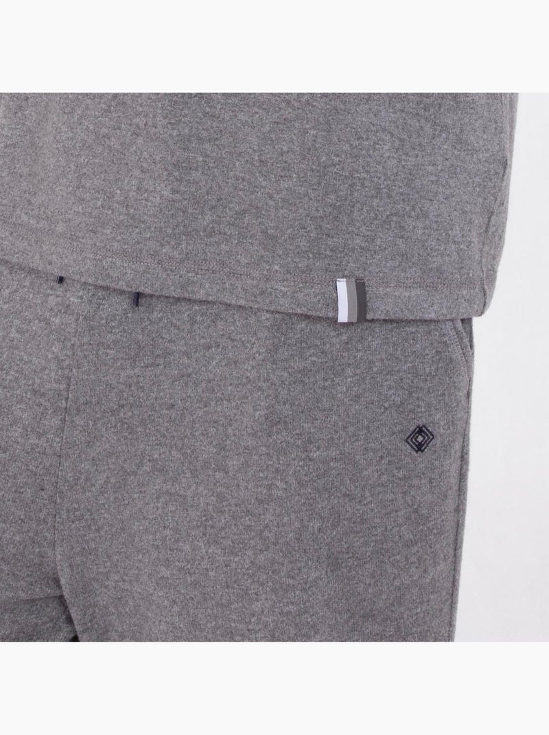 Maglietta homewear uomo Grigio melangiato - Kiabi