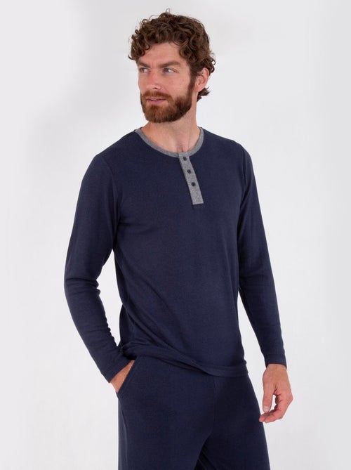 Maglietta homewear uomo Isotoner - Kiabi Maglietta homewear uomo Isotoner - Kiabi