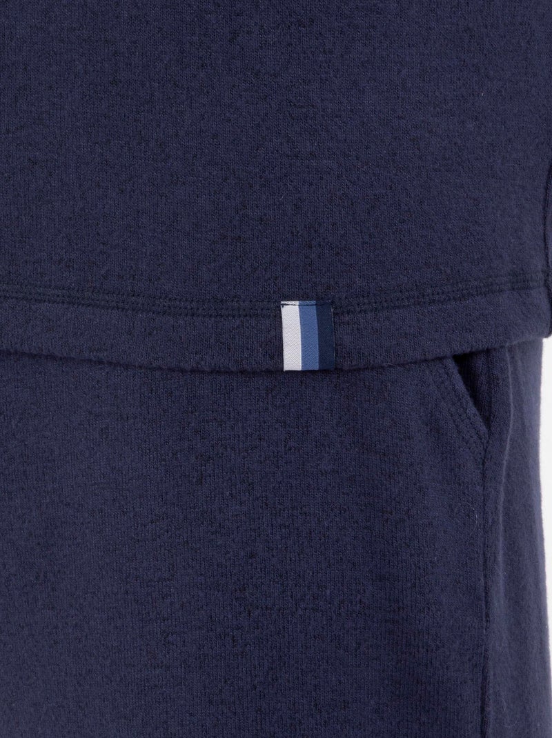 Maglietta homewear uomo Isotoner Blu marino - Kiabi