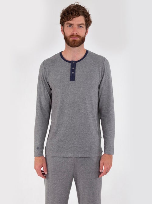 Maglietta homewear uomo Isotoner - Kiabi Maglietta homewear uomo Isotoner - Kiabi